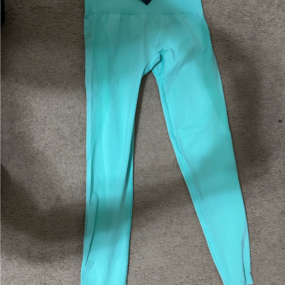 Baby blue NVGTN leggings